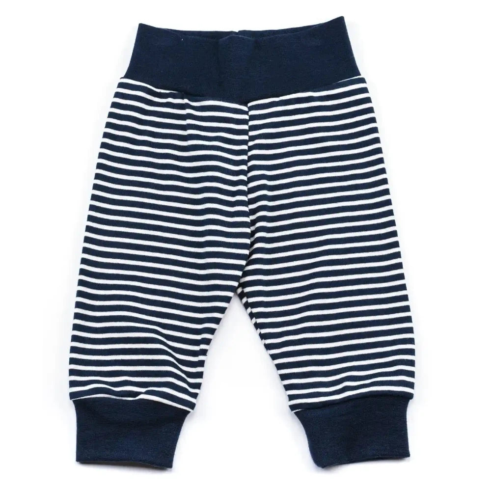 Baby Pumphose blauer Ringel