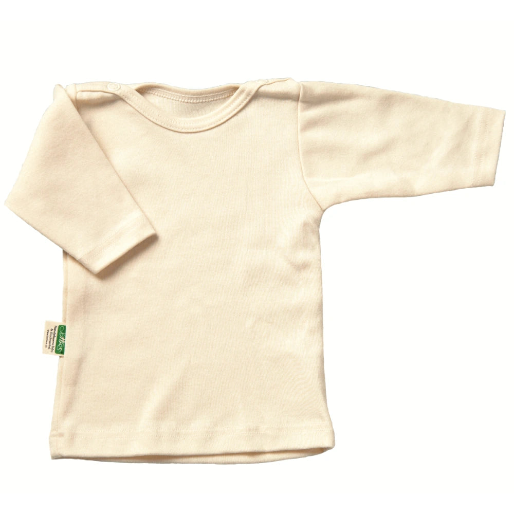 Babyshirt Natur Baumwolle