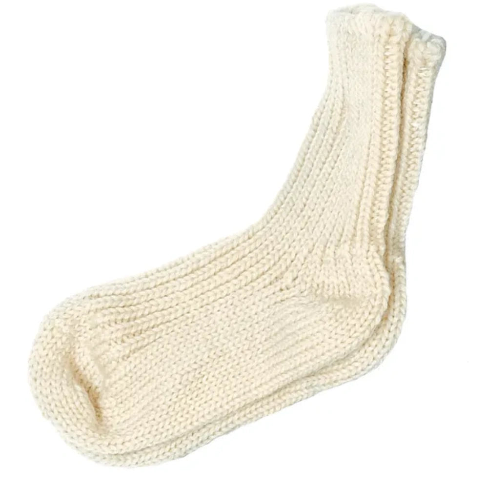 Baby Schurwollsocken Natur