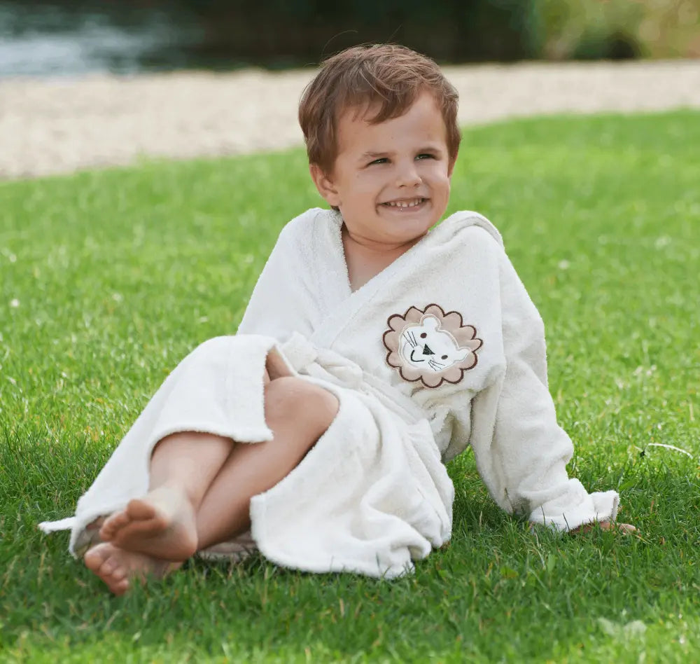 Kinderbademantel Frottee