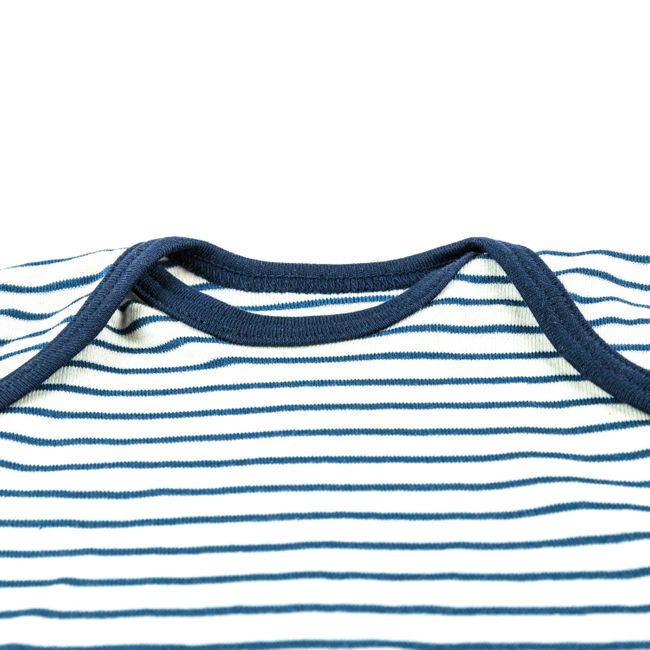 Body Kurzarm Blauer Ringel