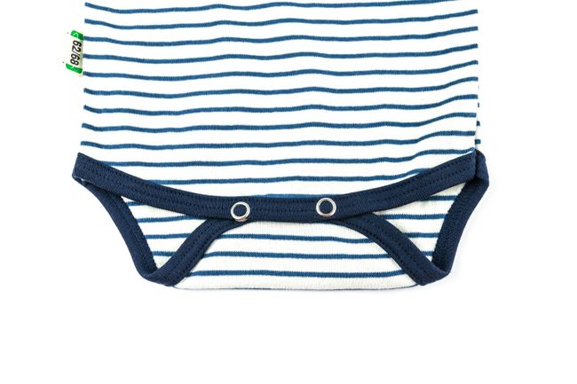 Body Kurzarm Blauer Ringel
