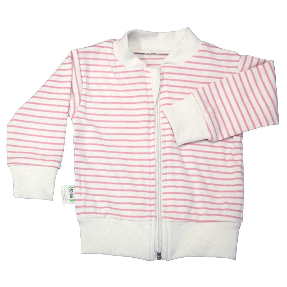 Jacke Rosa Ringel Baumwolle