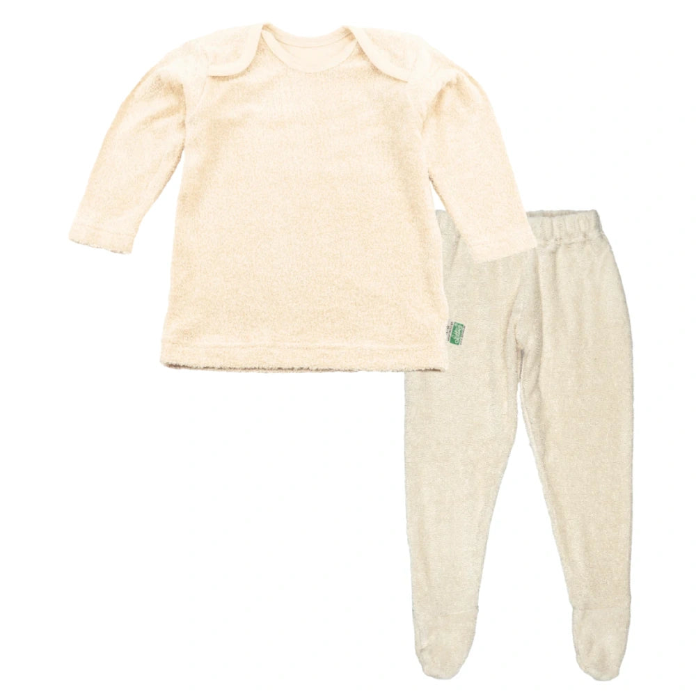 Kinderschlafanzug Frottee mit Fuß