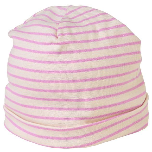 Kinder Krempelmütze Rosa Ringel