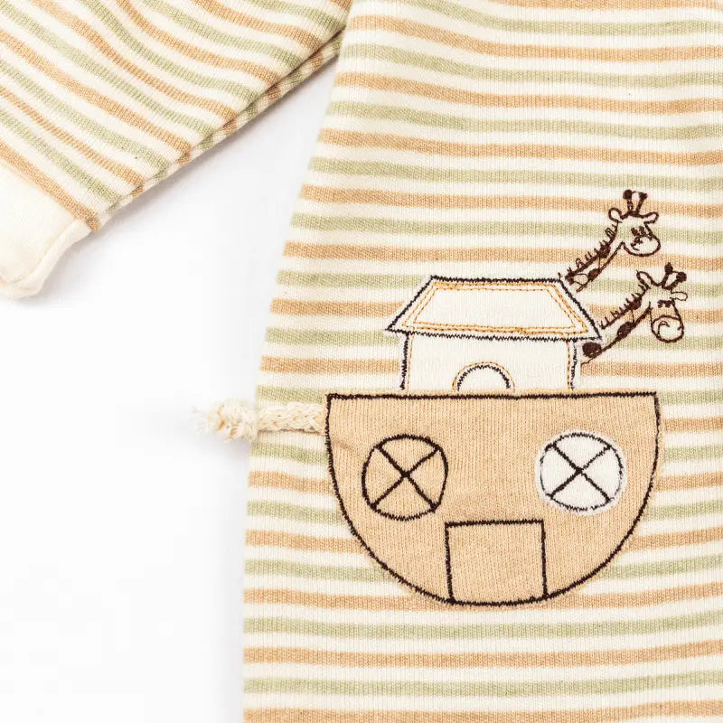 Baby Overall Palme Bunter Ringel