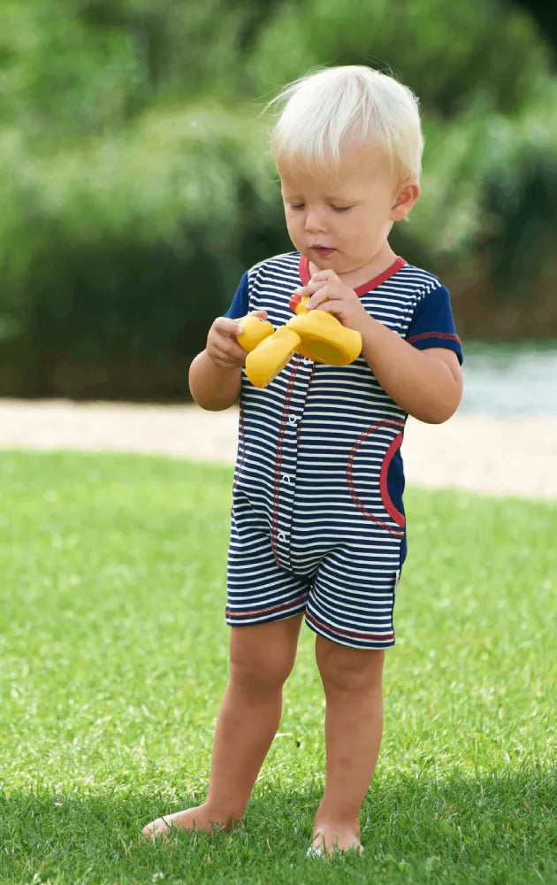 Baby Spieler Blauer Ringel
