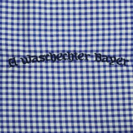 Bambini Schlafsack Bayer blau kariert