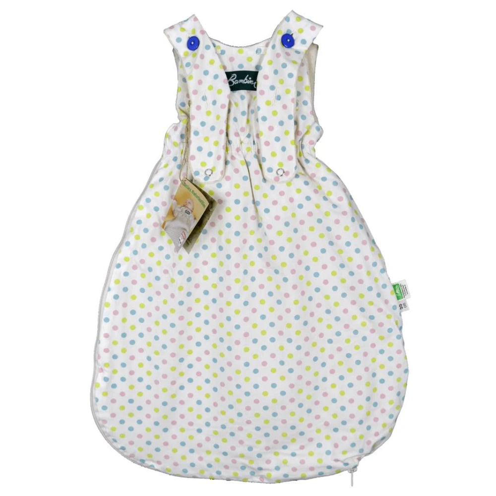 lotties schlafsack 90 cm Bunter Bambini Schlafsack Pünktchen