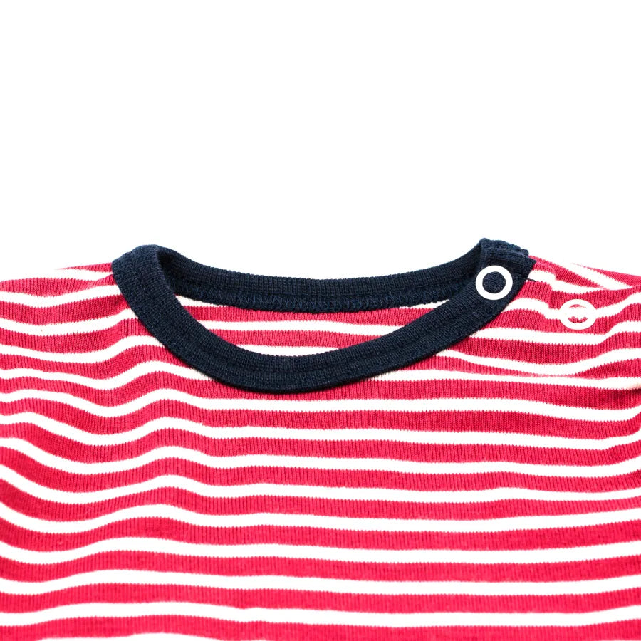 Baby Shirt Roter Ringel