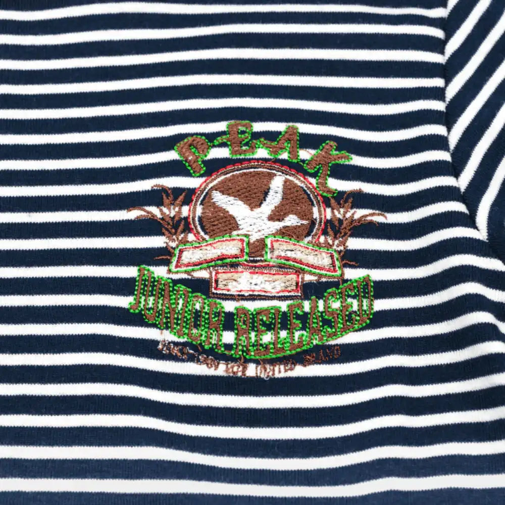 Kinder Shirt Seemann marine Ringel