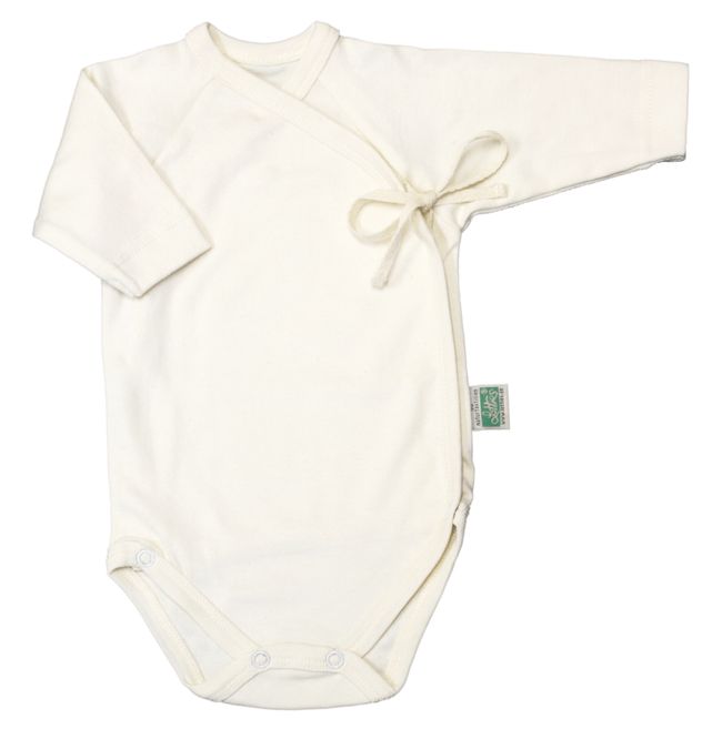 Baby Wickelbody kurzarm aus Baumwolle