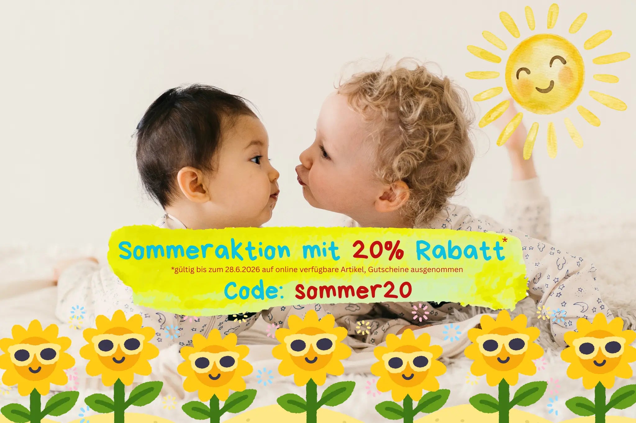 Sommer Rabatt Sale 20 Prozent 