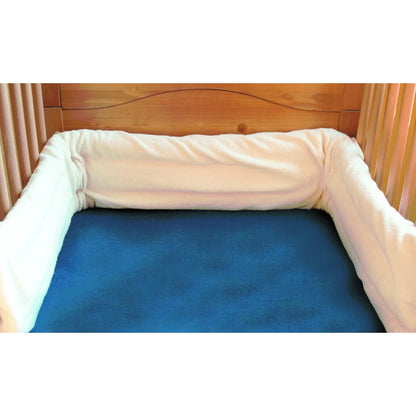 Bettumrandung Nestchen als Bett- und Kantenschutz 180 x 20 cm – Lotties Naturtextilien