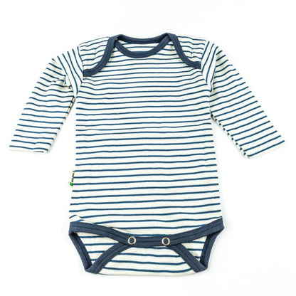 Body Langarm Blauer Ringel