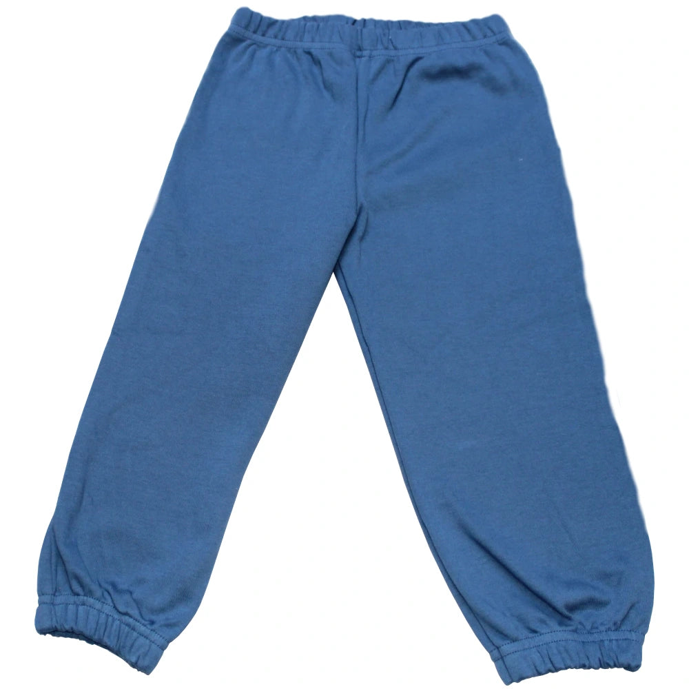 Kinder Jogginghose blau aus Baumwolle