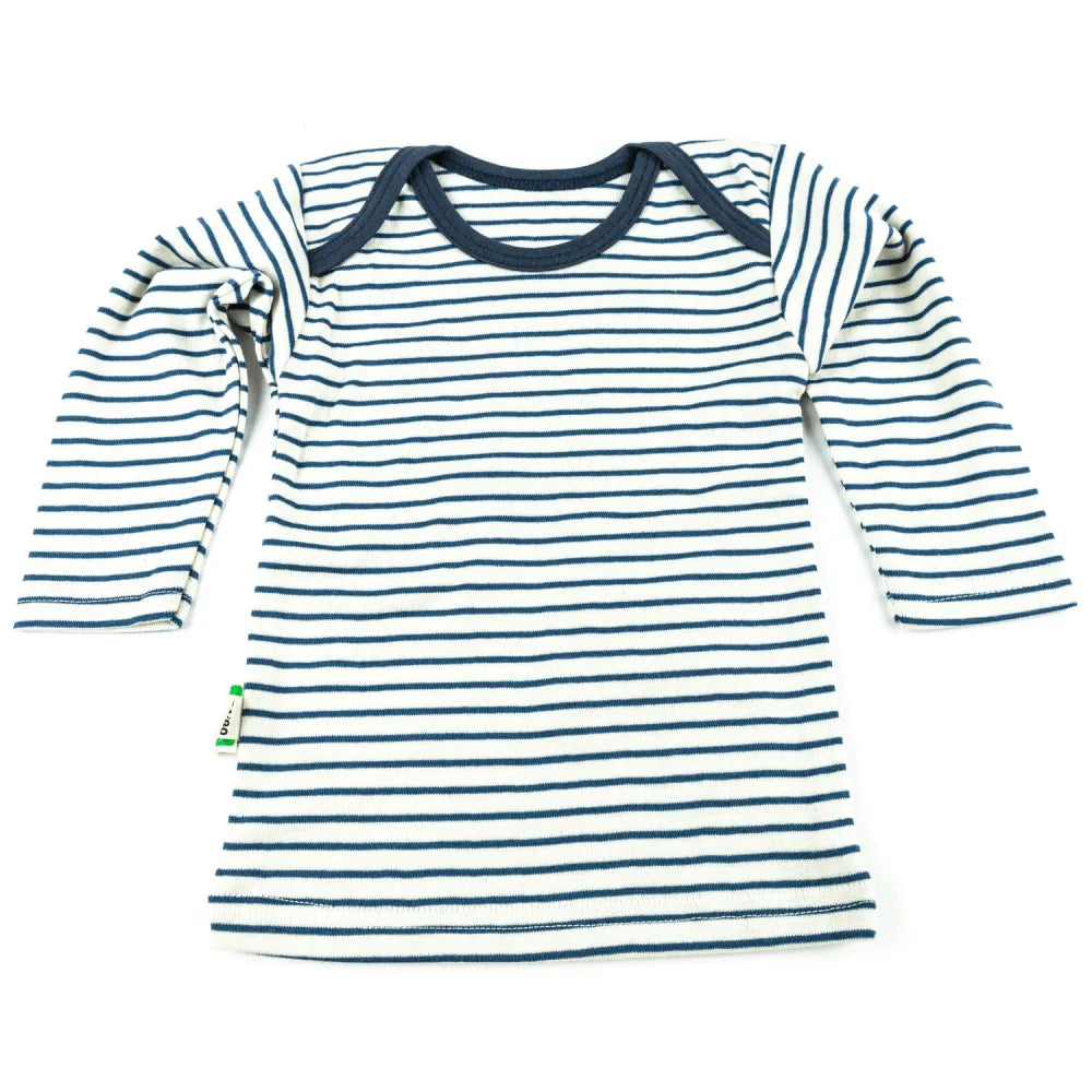 Langarm Shirt Blauer Ringel