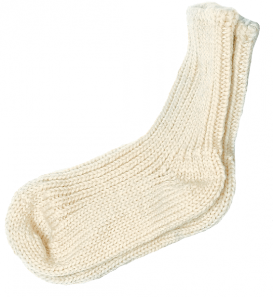 BIO Socken Natur aus Schurwolle